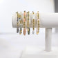 Gold FAITH Morse Code Bracelet