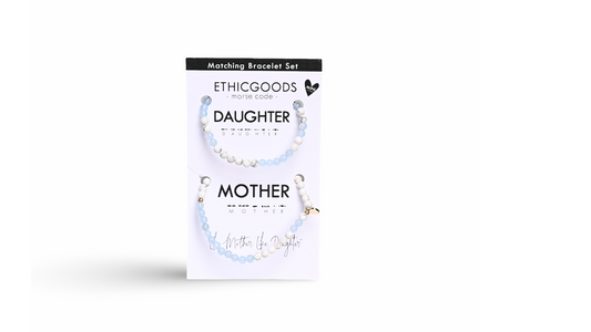 MOTHER & MINI DAUGHTER Morse Code Matching Set
