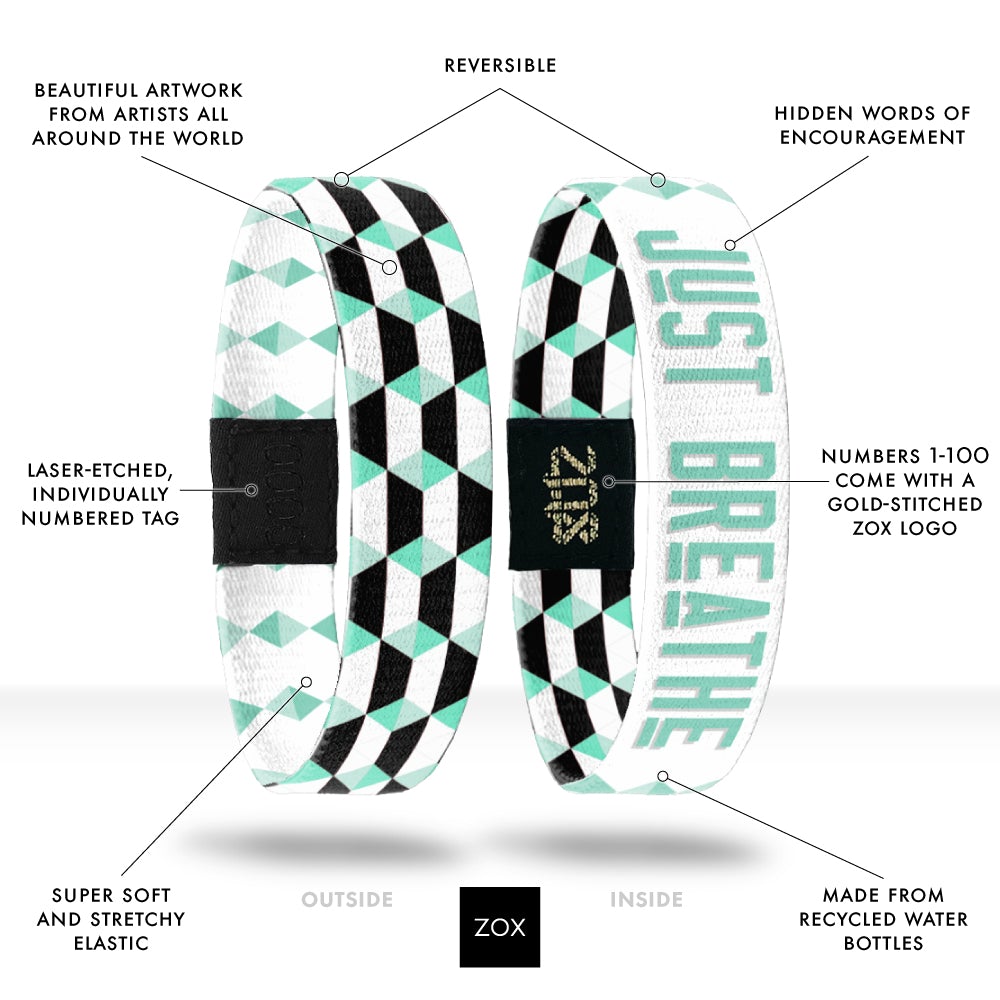 Just Breathe Bracelet by ZOX