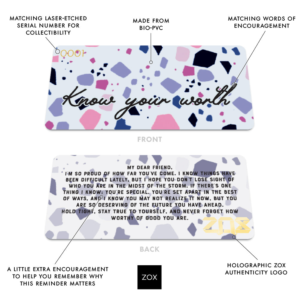 Know Your Worth Bracelet by ZOX