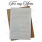 Mother’s Day Letters Collection