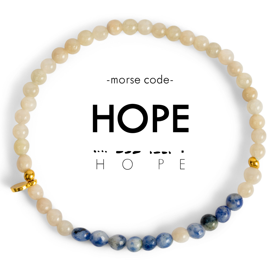 HOPE Morse Code Bracelet