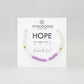 HOPE Morse Code Bracelet Extended Size