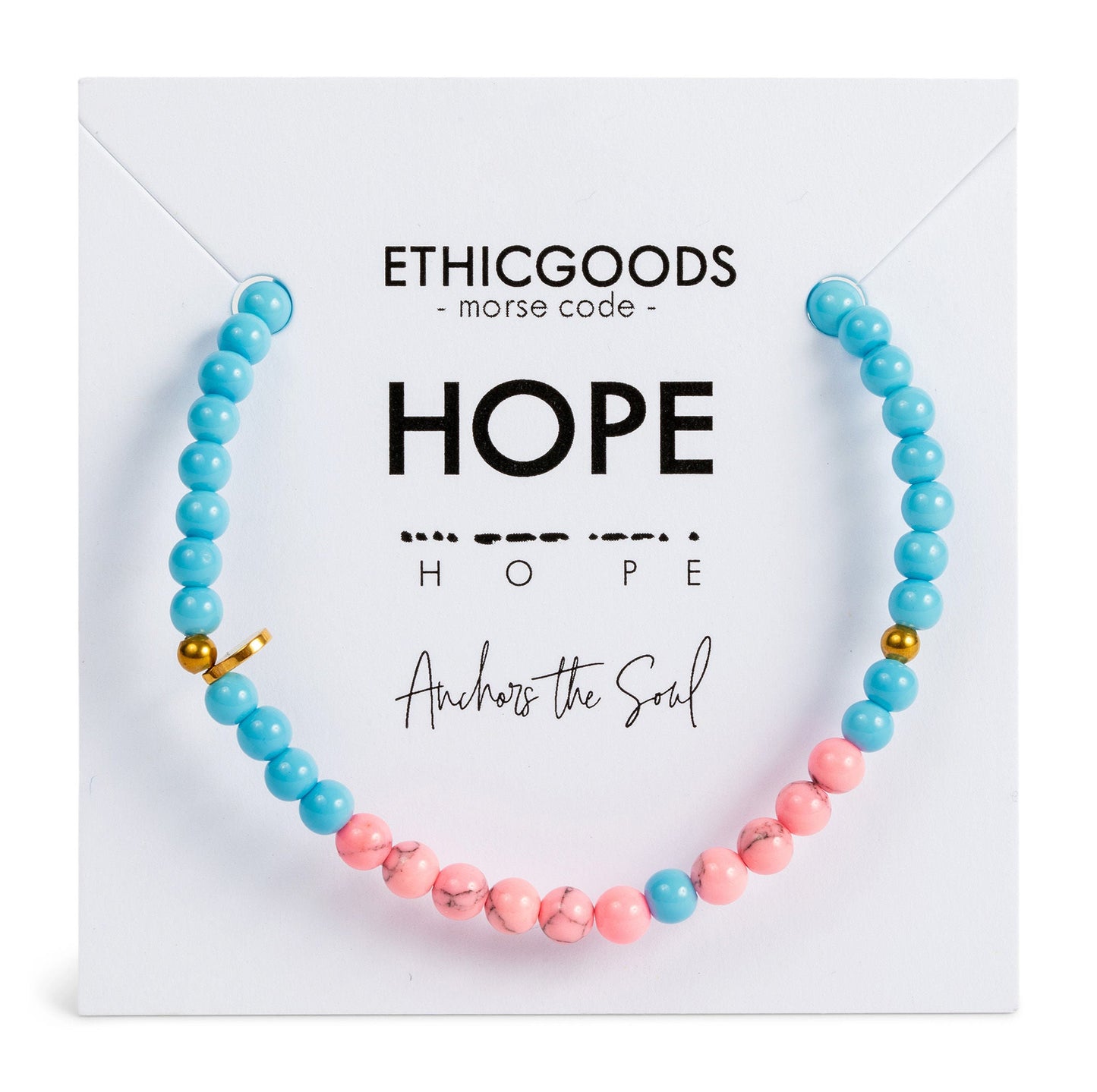 HOPE Morse Code Bracelet