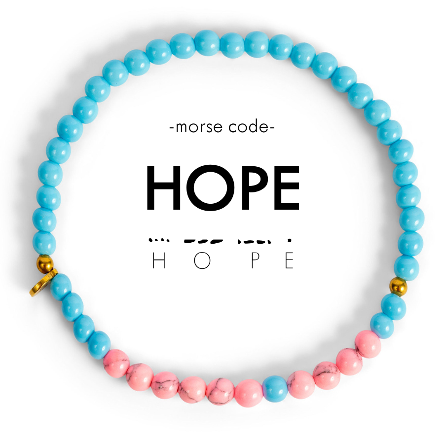 HOPE Morse Code Bracelet