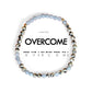 OVERCOME Morse Code Bracelet