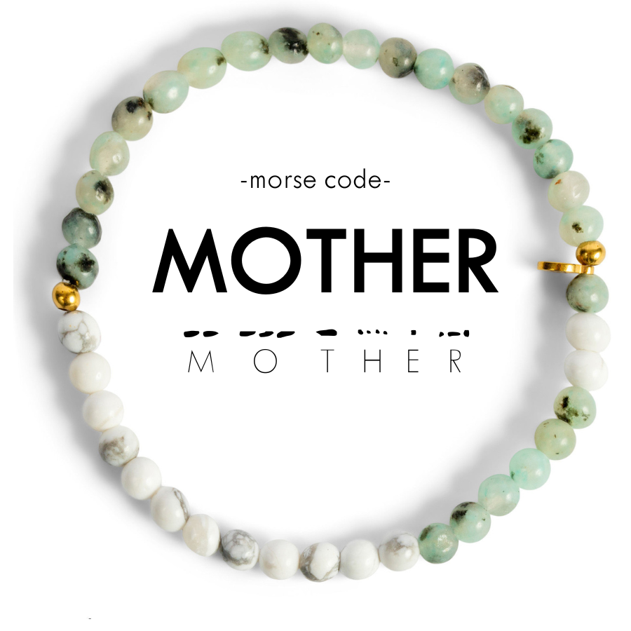 MOTHER Morse Code Bracelet