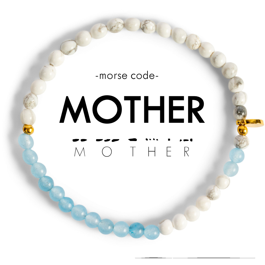 MOTHER Morse Code Bracelet