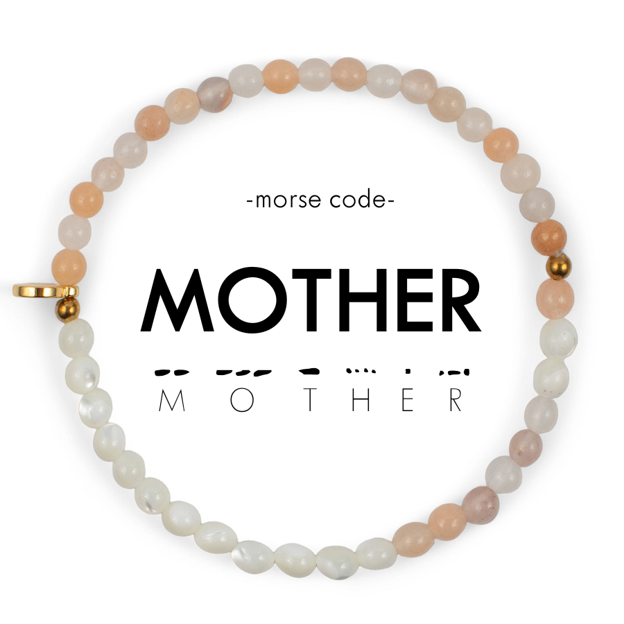 MOTHER Morse Code Bracelet