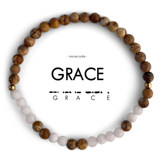 GRACE Morse Code Bracelet