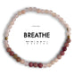 BREATHE Morse Code Bracelet