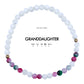 GRANDDAUGHTER Morse Code Bracelet