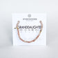 GRANDDAUGHTER Morse Code Bracelet