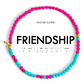 3mm FRIENDSHIP Morse Code Bracelet