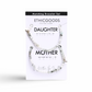 MOTHER & DAUGHTER Morse Code Matching Set
