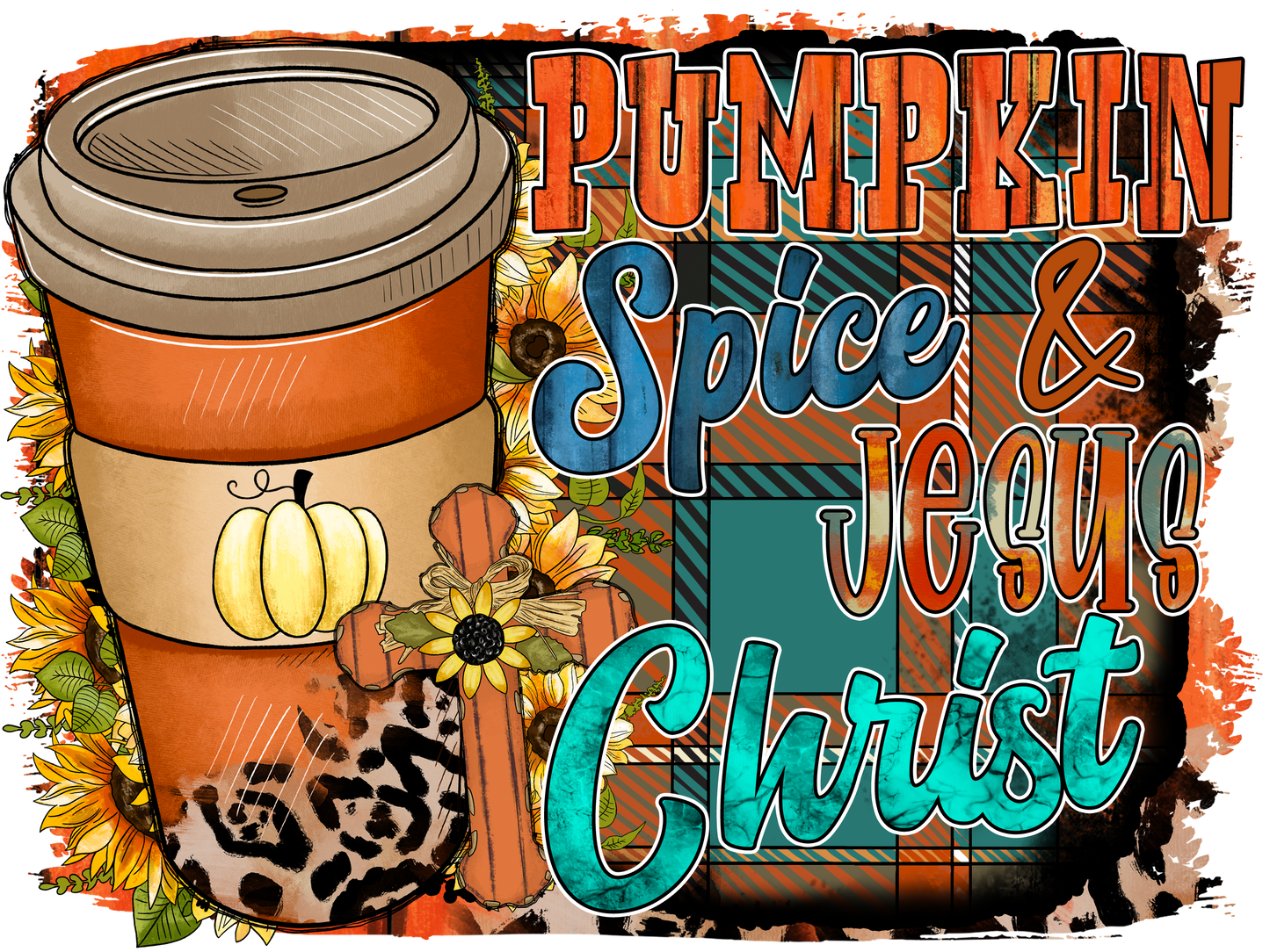 Pumpkin Spice & Jesus Christ Tee