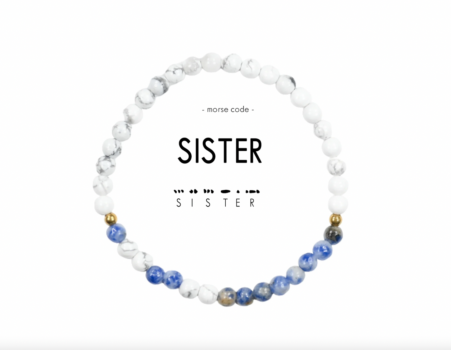 SISTER Morse Code Matching Set