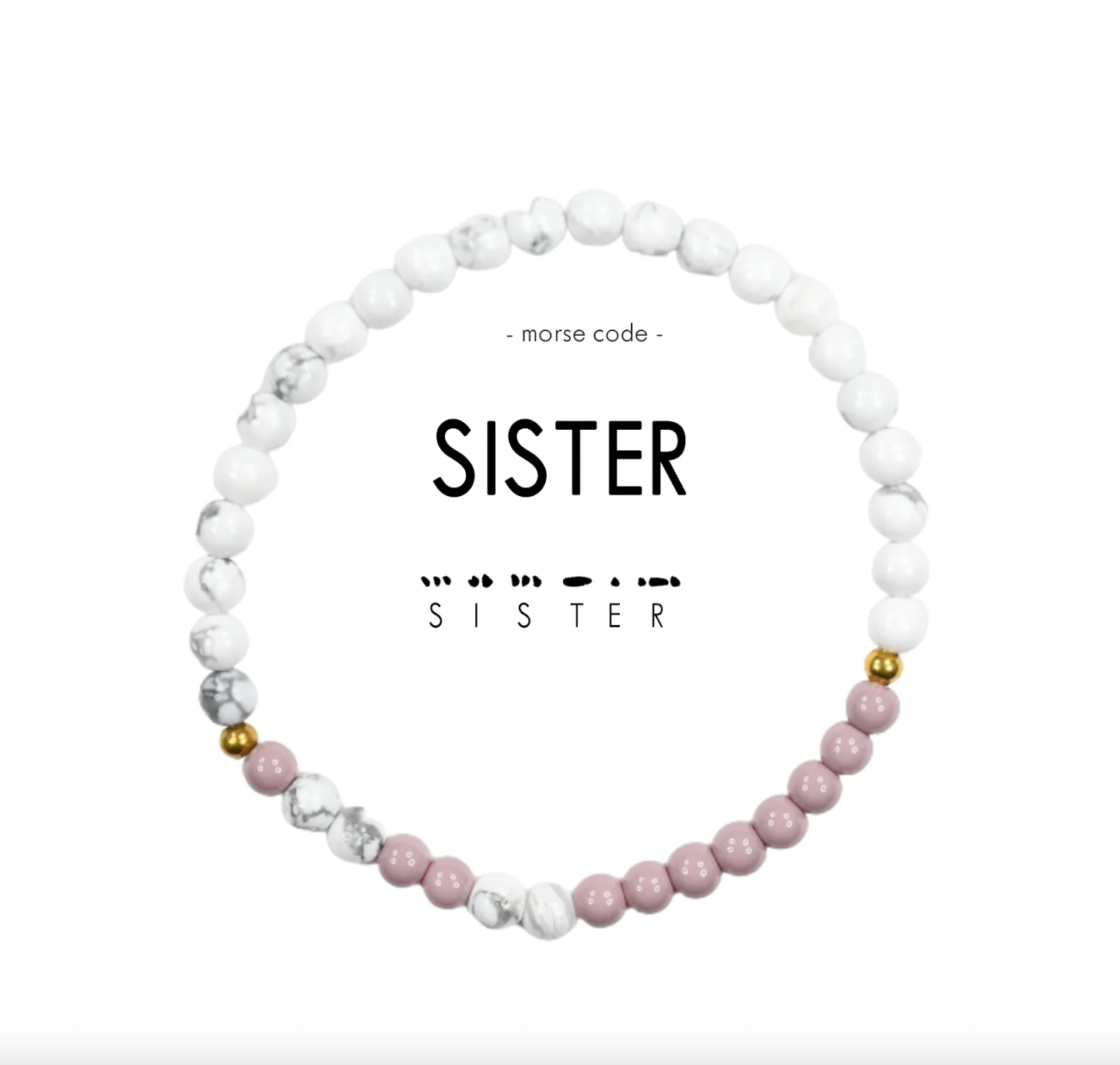 SISTER Morse Code Matching Set