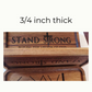 Scripture & Inspirational Acacia Wood Valet Tray