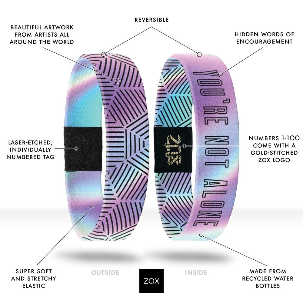 You're Not Alone Bracelet by ZOX