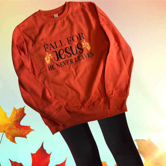 Fall for Jesus Sweatshirt