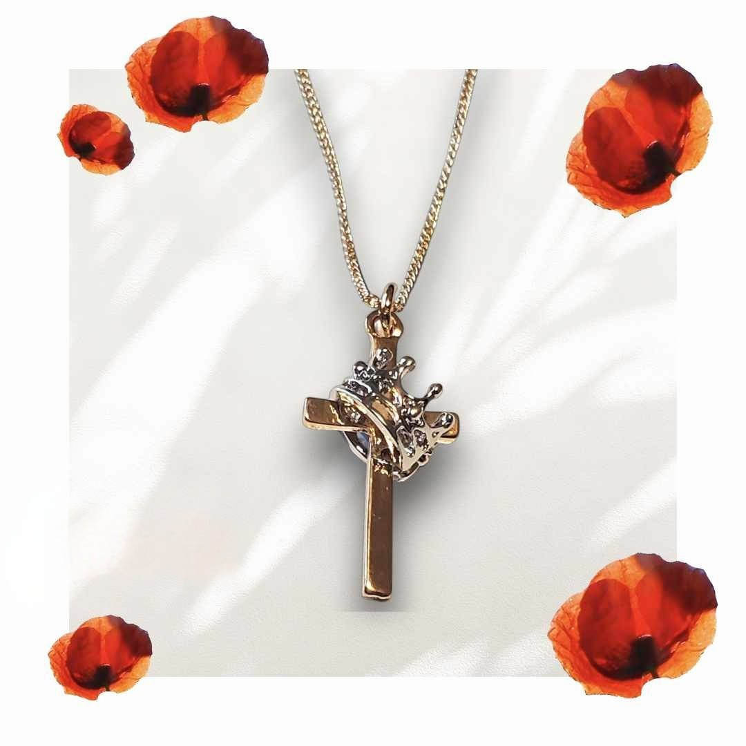 Cross & Crown Pendant – A Powerful Symbol of Faith & Purpose (3 options available)