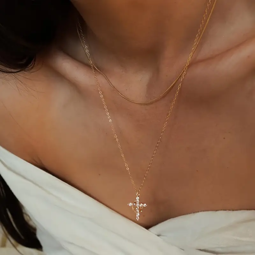 Cross & Crown Pendant – A Powerful Symbol of Faith & Purpose (3 options available)