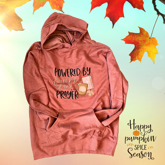 Pumpkin Spice & Prayer Hoodie