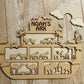 Noah's Ark 36 piece wooden playset