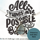 With God all things Pendant