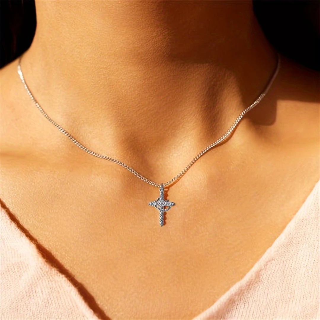 Cross & Crown Pendant – A Powerful Symbol of Faith & Purpose (3 options available)