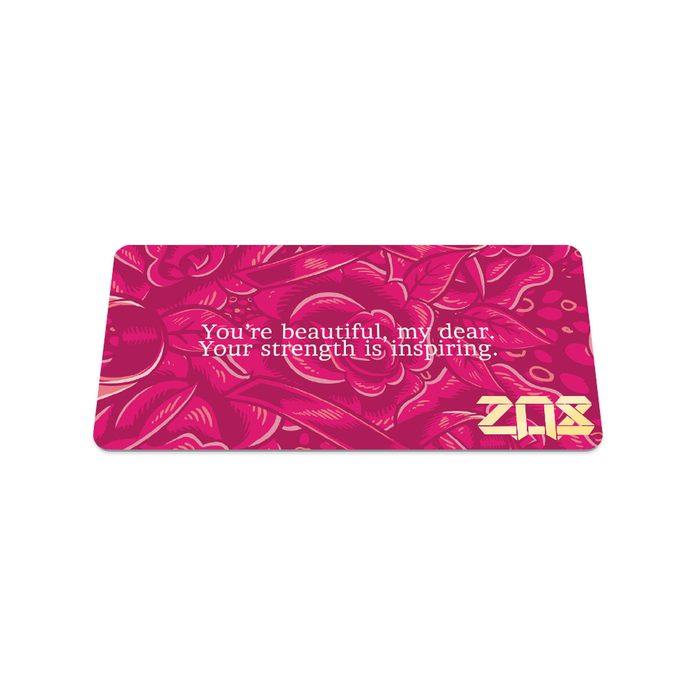 Strength & Beauty Breast Cancer Bracelet by ZOX
