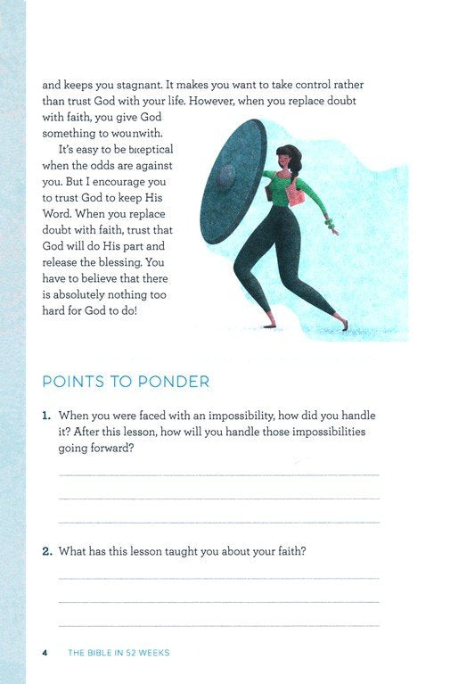 The Bible in 52 Weeks: A Yearlong Bible Study for Women