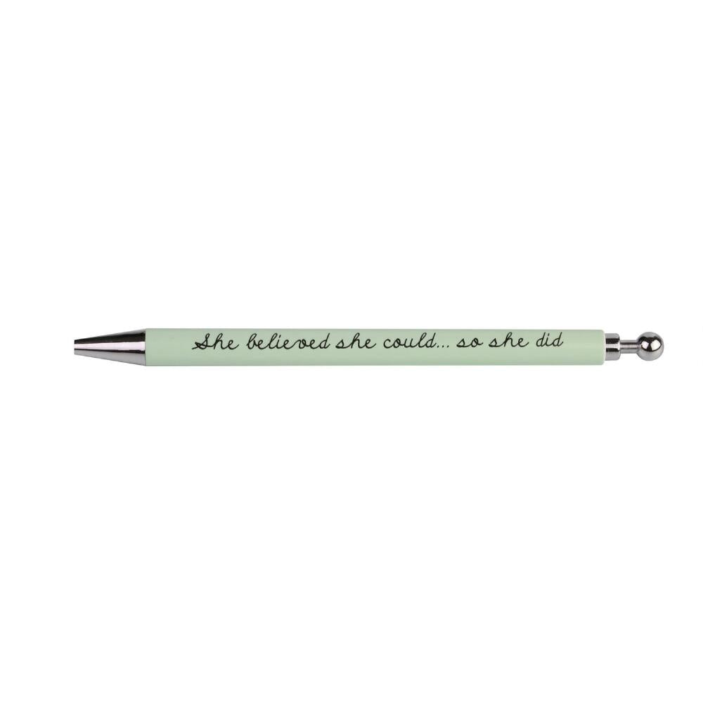 Get It Girl She Believed Pen