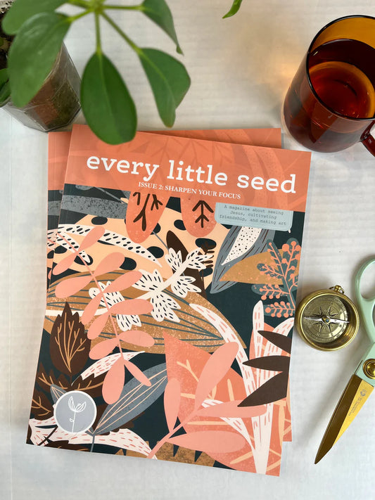 Every Little Seed - A magazine about seeing Jesus, cultivating friendship, and making art