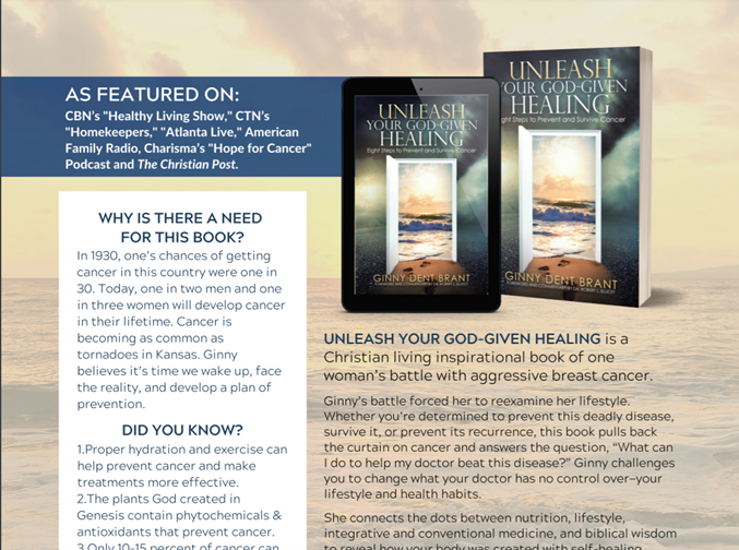 Unleash Your God-Given Healing by Ginny Dent Brant