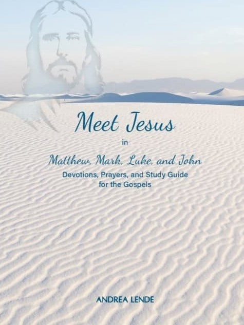 Meet Jesus in Matthew, Mark, Luke, and John: Devotions, Prayers, and Study Guide for the Gospels